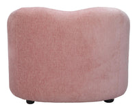 Zuo Modern Tallin Accent Chair in Mauve Pink