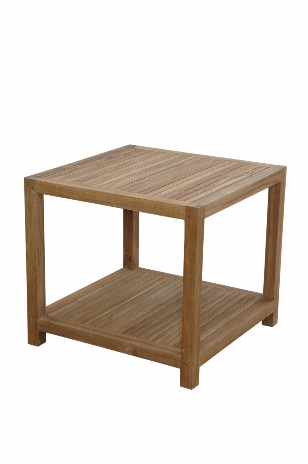 Anderson Teak Glenmore 22" Side Table with 1-Tier