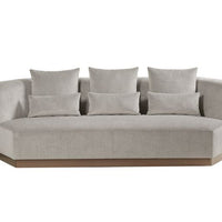 Sunpan Kelsey Sofa - Polo Club Stone