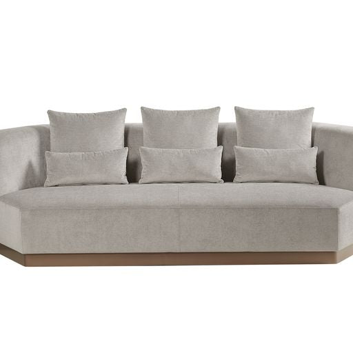 Sunpan Kelsey Sofa - Polo Club Stone