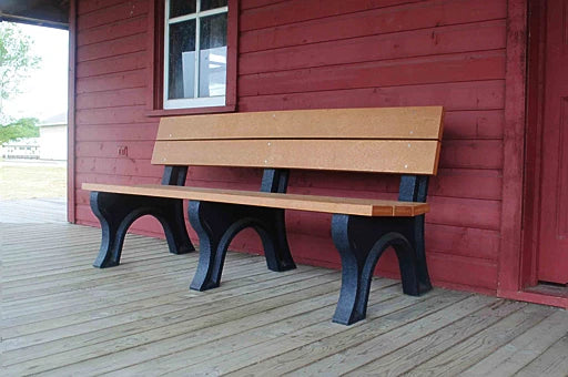 Polly Products Traditional Backed Bench