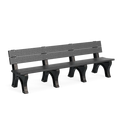 Polly Products Traditional Backed Bench