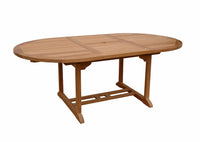Anderson Teak Bahama 71" Oval Extension Table Extra Thick Wood