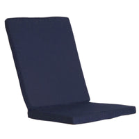 All Things Cedar Folding Chair in Blue/Green/Red/White Cushion