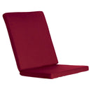 All Things Cedar Folding Chair in Blue/Green/Red/White Cushion