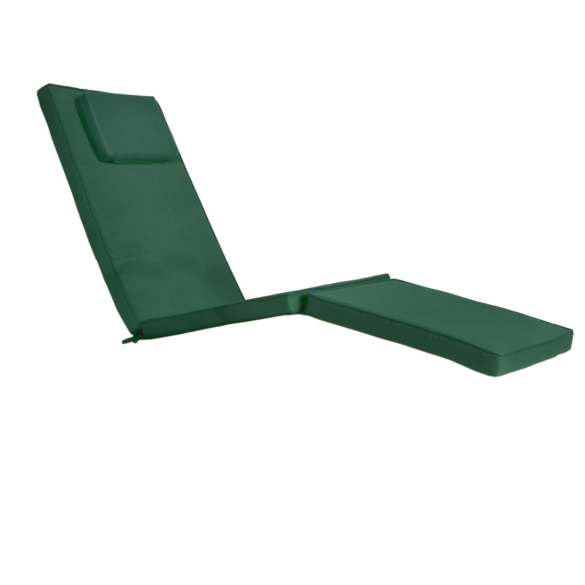 All Things Cedar 5 - Position Steamer Chair & Blue/Green/Red/White Cushion