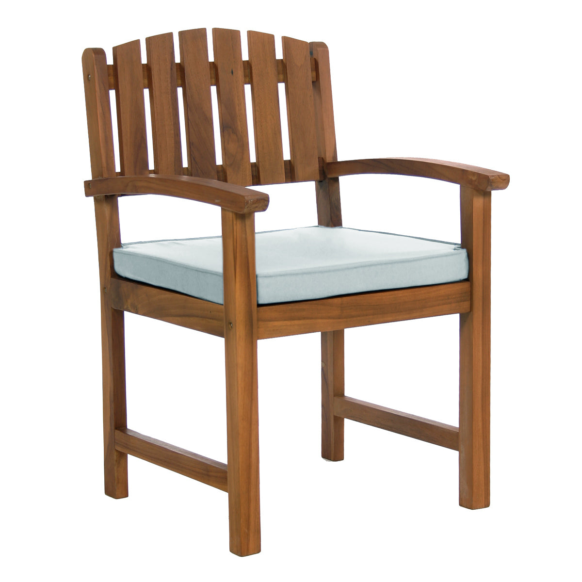 All Things Cedar 5-Piece Butterfly Dining Chair Set & Blue/Green/Red/White Cushion