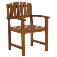 All Things Cedar 5-Piece Butterfly Dining Chair Set & Blue/Green/Red/White Cushion