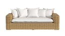Sunset West Playa Loveseat in Soothe Pearl with Flange Welt