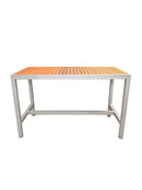 Florida Seating Teak Inlay Table