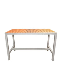 Florida Seating Teak Inlay Table