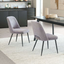 Zuo Modern Teddy Dining Chair in Ivory/Gray