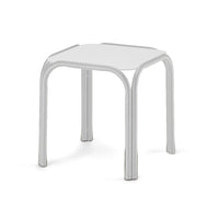 Telescope Casual 17" Square Marine Grade Polymer Top End Table
