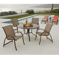 Telescope Casual Aruba II Sling Dining Height Stacking Café Chair