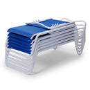 Telescope Casual Gardenella Sling Four Position Lay Flat Stacking Chaise