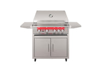TrueFlame Deluxe Cart With Fold-Down Side Shelves - KD (Fits TF32/TFE32)