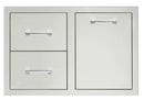 TrueFlame 33" 2-Drawer And Access Door Combo