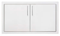 TrueFlame 33" Double Access Door Masonry Frame Return