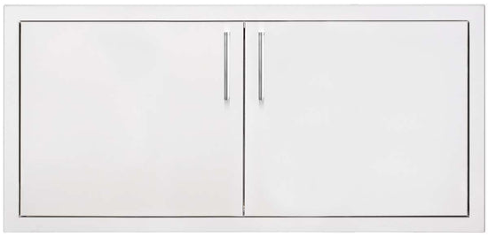 TrueFlame 36" 2-Drawer Dry Storage Pantry And Enclosed Cabinet Combo
