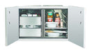 TrueFlame 36" 2-Drawer Dry Storage Pantry And Enclosed Cabinet Combo