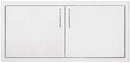TrueFlame 36" 2-Drawer Dry Storage Pantry And Enclosed Cabinet Combo