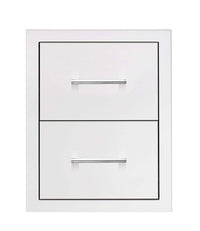 TrueFlame 17" Double Drawer Masonry Frame Return