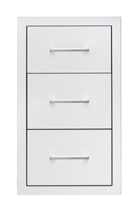 TrueFlame 17" Triple Drawer