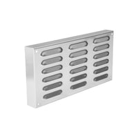 TrueFlame 6"x 12" Island Vent Panel Masonry Frame Return