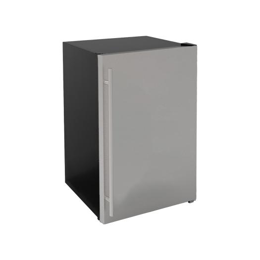 TrueFlame 4.1 Cu. Outdoor Approved Fridge With Upgraded SS Door & Handle - Right to Left Opening