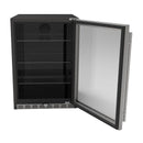 TrueFlame 5.1 Cu. Outdoor Rated Fridge With Glass Door