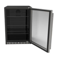 TrueFlame 5.1 Cu. Outdoor Rated Fridge With Glass Door