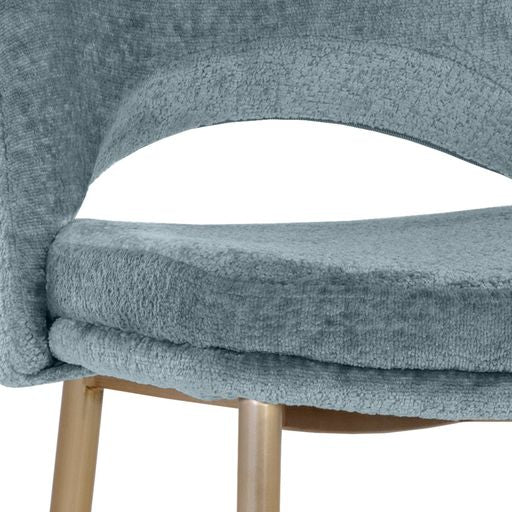 Sunpan Radella Counter Stool Bergen French Blue / Bergen Taupe