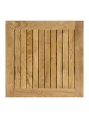 Florida Seating TK-TP Teak Tops - Square