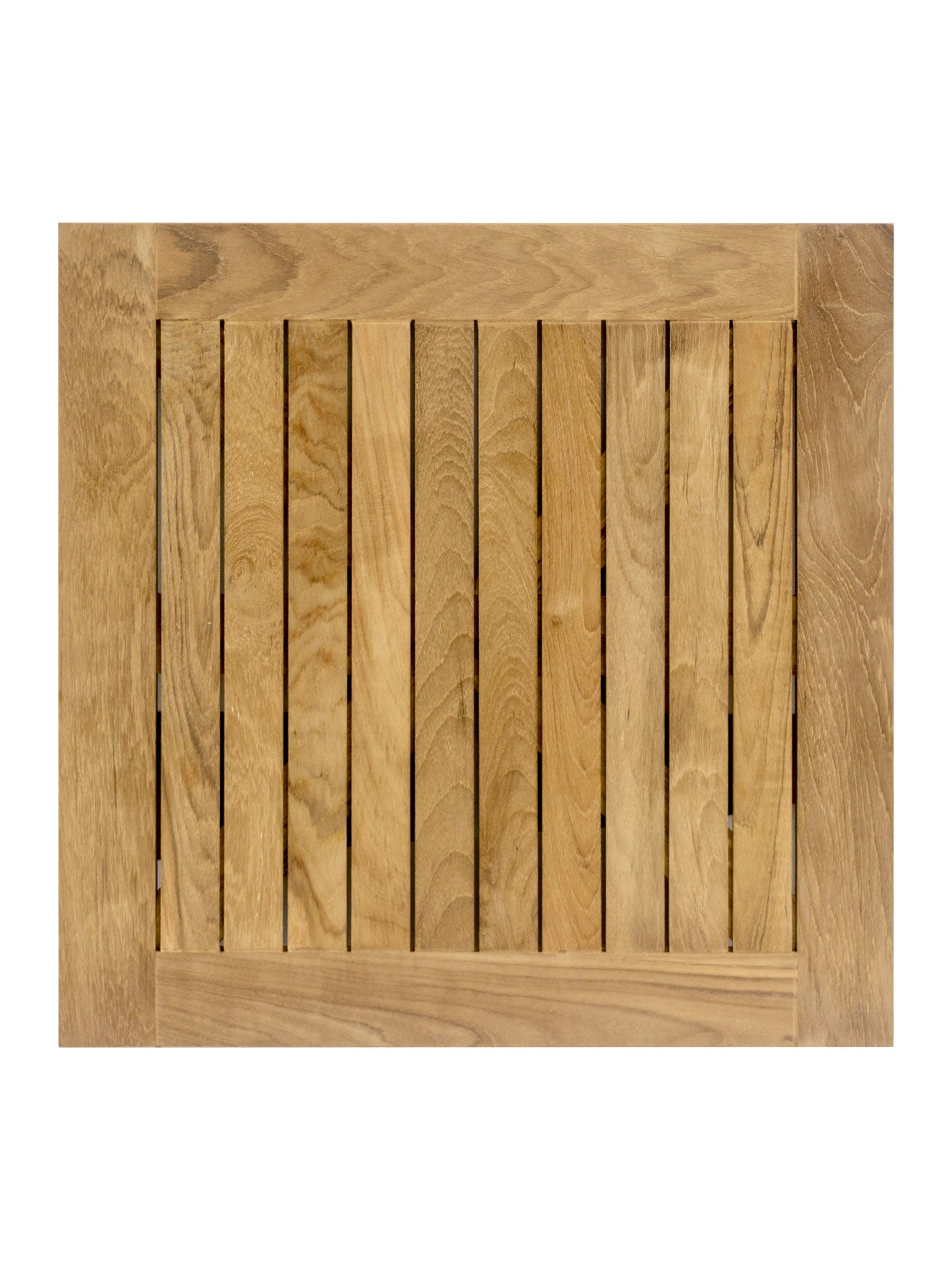 Florida Seating TK-TP Teak Tops - Square