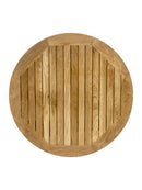 Florida Seating TK-TP Teak Tops - Round