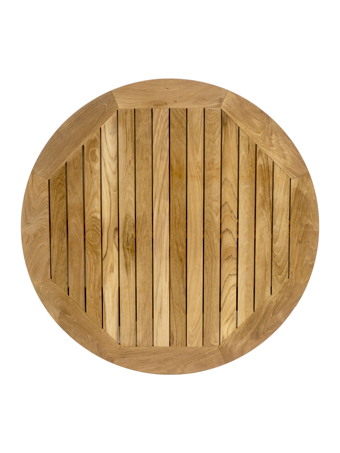 Florida Seating TK-TP Teak Tops - Round