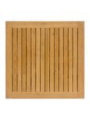 Florida Seating TK-TP Teak Tops - Square