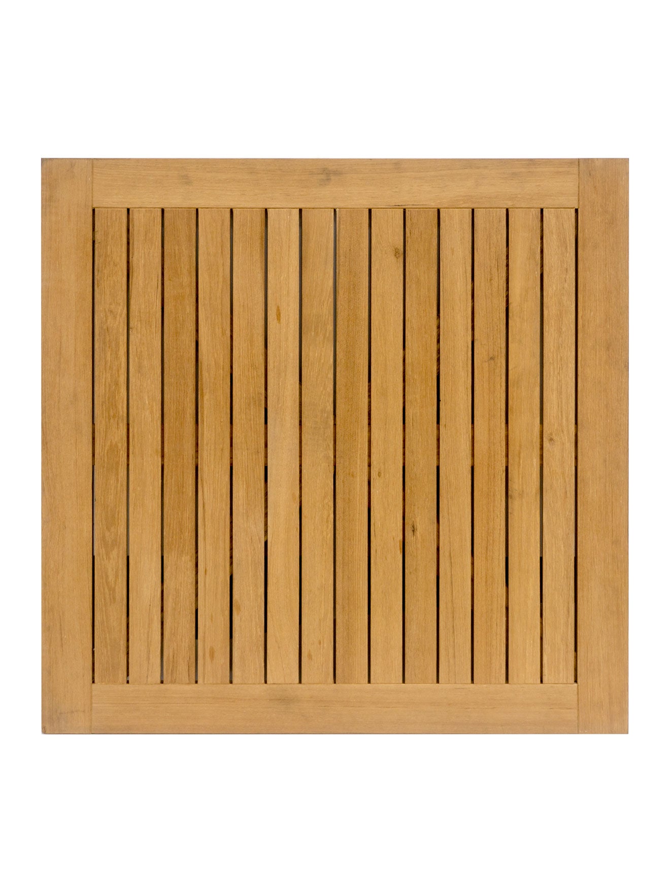 Florida Seating TK-TP Teak Tops - Square