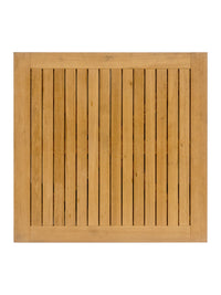 Florida Seating TK-TP Teak Tops - Square
