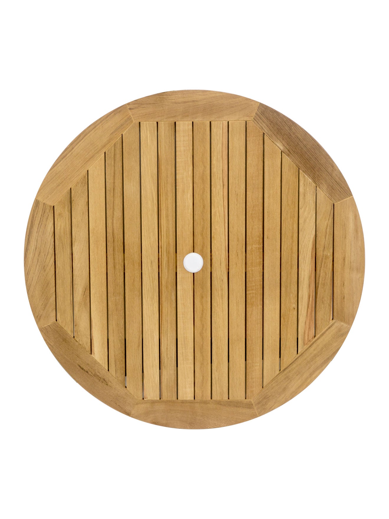 Florida Seating TK-TP Teak Tops - Round