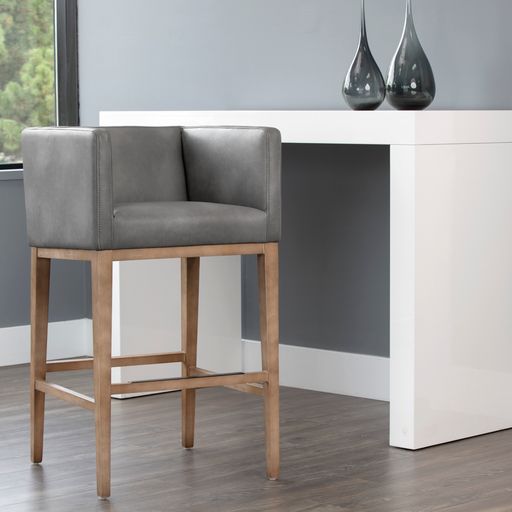 Sunpan Maxine Barstool - Bravo Metal