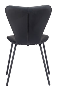 Zuo Modern Torlo Dining Chair in White/Black