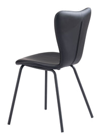 Zuo Modern Torlo Dining Chair in White/Black