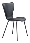 Zuo Modern Torlo Dining Chair in White/Black