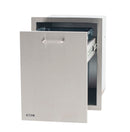 Bull BBQ Slim 10 Gallon Trash Drawer With Trash Can