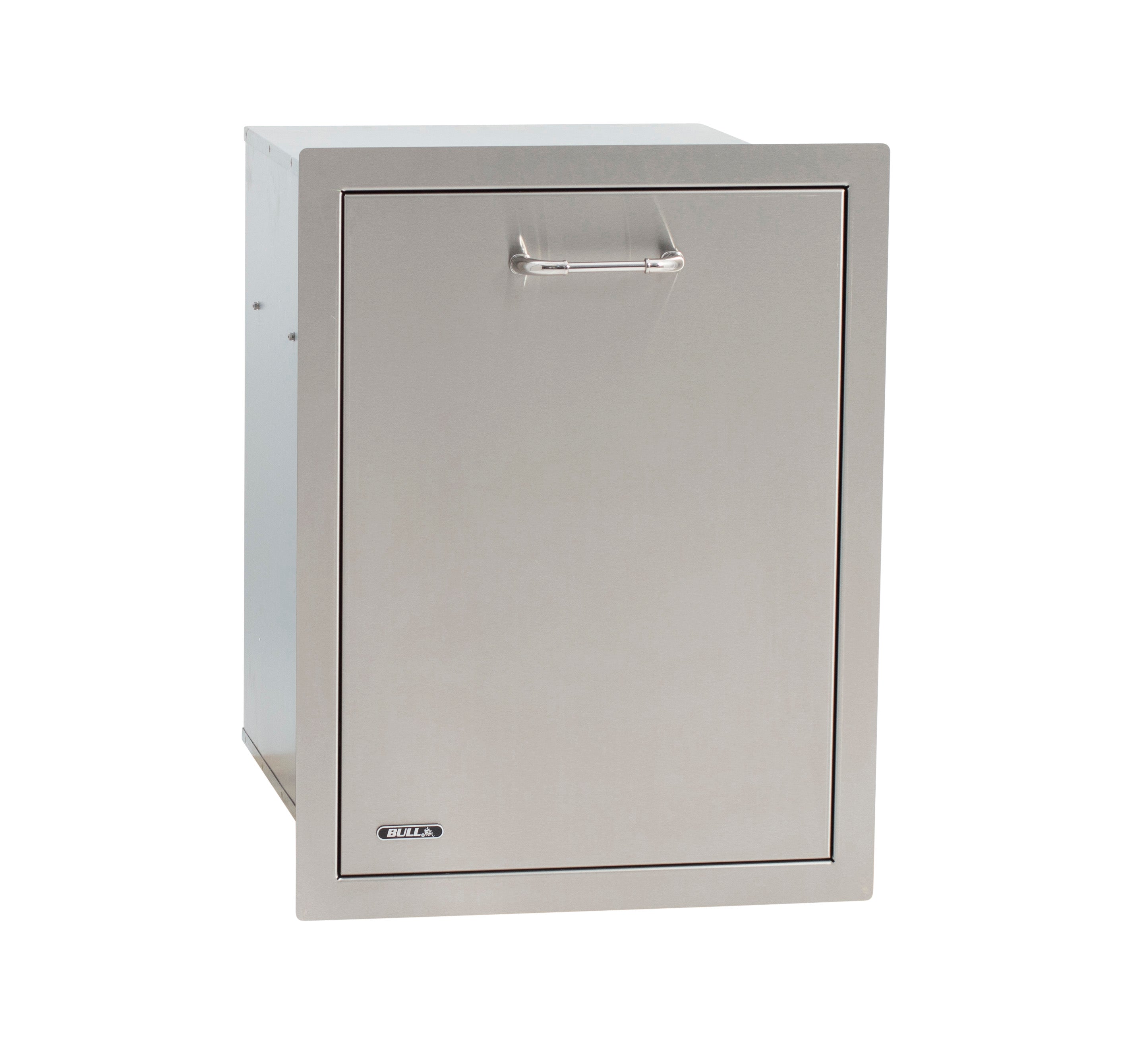 Bull BBQ Slim 10 Gallon Trash Drawer With Trash Can