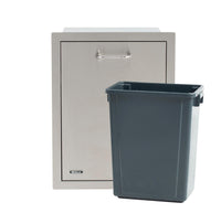 Bull BBQ Slim 10 Gallon Trash Drawer With Trash Can
