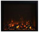 Amantii Traditional Smart Electric 48" Indoor / Outdoor WiFi Enabled Insert, Featuring a Multi Function Remote Control, Multi Speed Flame Motor and two (2) 10 piece Birch Log Sets