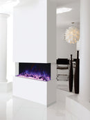Amantii 50" 3 Sided Glass Electric Fireplace Built-in Only
