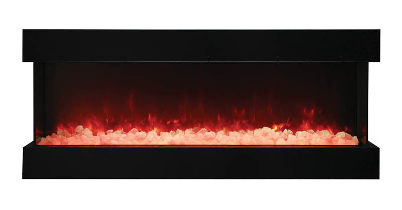 Amantii 50" 3 Sided Glass Electric Fireplace Built-in Only